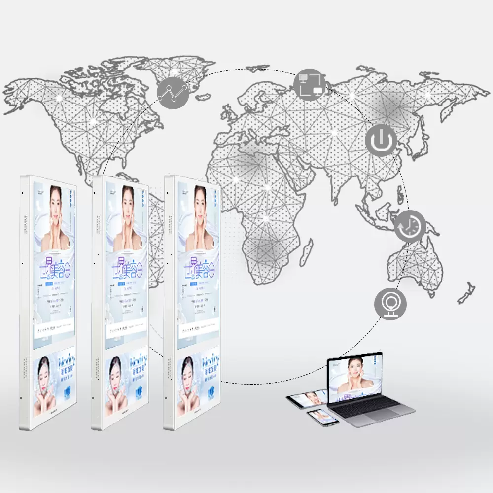 모니터링 콘텐츠를 원격으로 게시