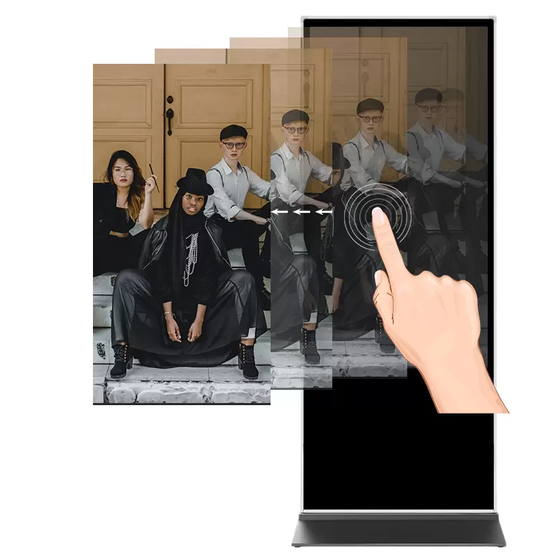 적외선 및 정전식 터치(옵션)